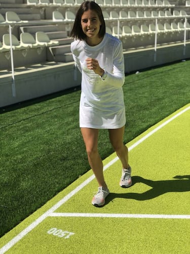 Marta P¨¦rez estrena Vallehermoso