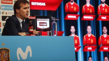 El seleccionador de Espa&ntilde;a, Julen Lopetegui.