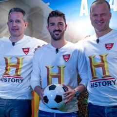 David Villa trae la Historia del fútbol a la televisión