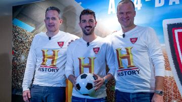 David Villa trae la Historia del fútbol a la televisión