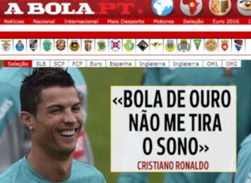 Portadas de la prensa extranjera