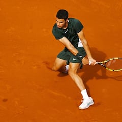 Alcaraz, un estreno de altibajos