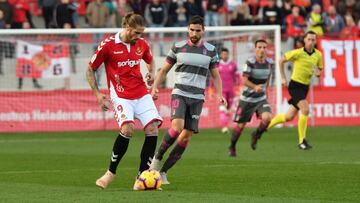 Albentosa, jugador del Nàstic.