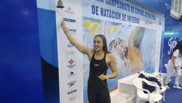 Lidón iguala el récord de 50 mariposa de Ángela San Juan