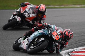 Fabio Quartararo y Johann Zarco. 