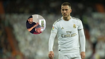 El peluquero de Hazard le defiende de las críticas en Instagram