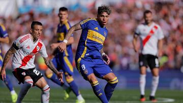 Palacios queda en deuda en su primer Superclásico con Boca