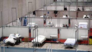 El hospital de IFEMA, en Madrid.