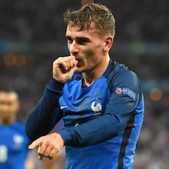 Griezmann hizo el gol 100 de la Euro y ya es máximo goleador