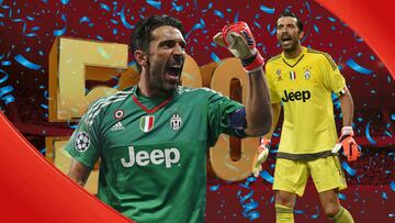 ¡Inmortal! Gigi Buffon una vez más a los libros de la historia del futbol