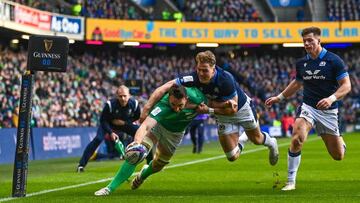 Irlanda conquista Murrayfield y ya huele a Grand Slam