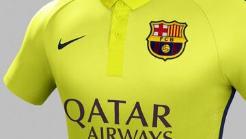 El Barça estrenará contra el PSG nueva camiseta amarilla