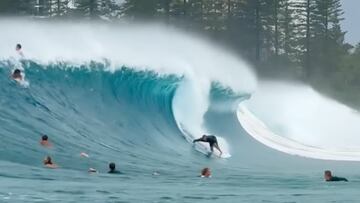 Mick Fanning en Kirra