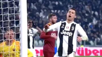 La furiosa reacción de Cristiano tras fallar un gol en área chica