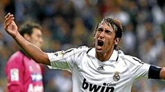 <b>LLEVA 21 TANTOS DE MEDIA ANUAL</b> Raúl ha firmado 294 goles oficiales de blanco en sus 14 años con la camiseta del Madrid (los cumple el 29 de octubre), lo que da una media de 21 por año.