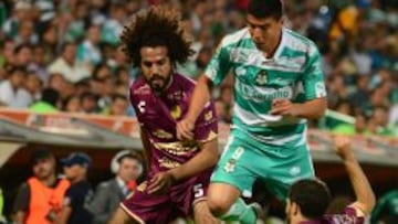Tras su empate en el estadio Corona, Santos y Dorados siguen en el fondo de la tabla general.