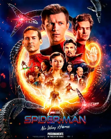 Spider-Man No Way Home: espectacular póster del estreno en cines de la versión extendida