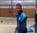 Andrés Ibargüen se entrenó por primera vez con Racing