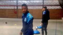 Andrés Ibargüen se entrenó por primera vez con Racing