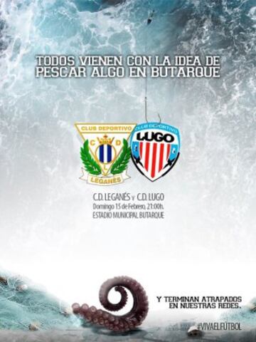 Los carteles del Leganés