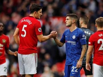 Chelsea dispuesto a dejar ir a Pulisic al Manchester United a cambio de Harry Maguire