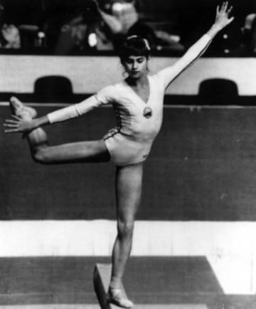 Nadia Comaneci.