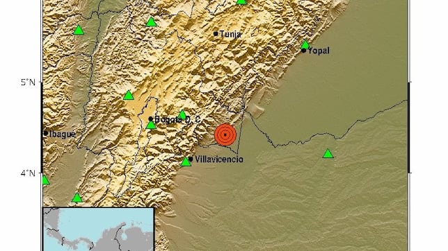 Temblor en Colombia: epicentro y dónde se sintió el sismo de este domingo 8 de junio