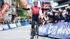 Nairo Quintana gana primera etapa en Asturias