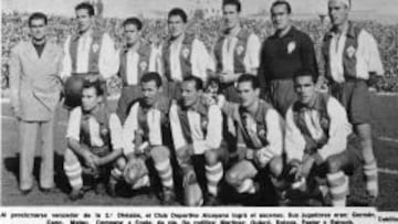 El Alcoyano superó al Real Madrid en la campaña 1947-48