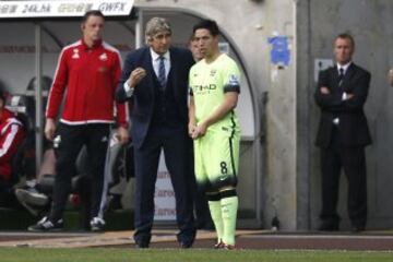 El emotivo último partido de Pellegrini con Manchester City