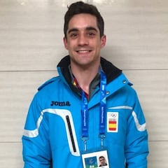 Javier Fernández aterriza en los Juegos: "Es nuestro héroe"