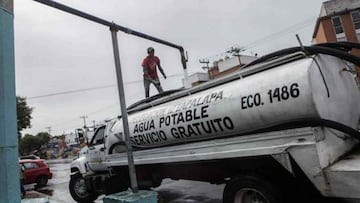 Reducción de agua en CDMX y EDOMEX: Zonas afectadas y cómo solicitar una pipa