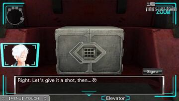 Captura de pantalla - Zero Escape: Virtue's Last Reward (3DS)