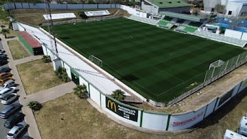 Panorámica de El Maulí, el estadio del Antequera.
