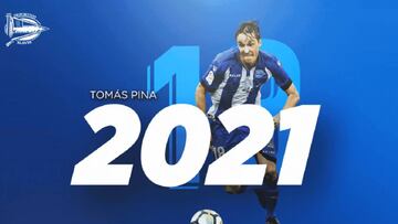 Tomás Pina regresa al Alavés.
