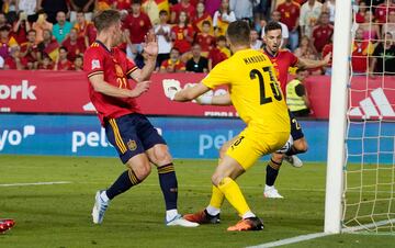 2-0. Pablo Sarabia marca el segundo gol.