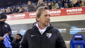 Schuster, durante el partido.
