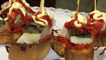 Los pintxos, pura gastronomía vasca