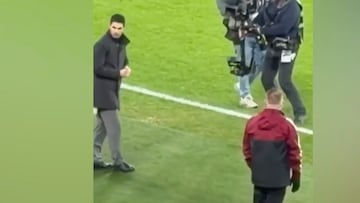 Nuevo registro de la polémica que remece al fútbol inglés: Arteta no podía creer la falta de respeto