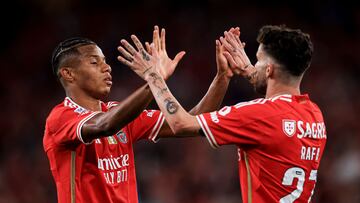 Exhibici¨®n de David Neres para un Benfica lanzado