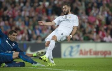 Gol 0-1 de Benzema