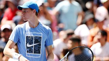 Jannik Sinner, en el Billie Jean King National Tennis Center.