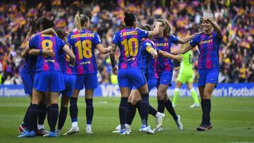 Resumen, resultado y goles del Barcelona 5 - Wolfsburgo 1 | Champions League femenina