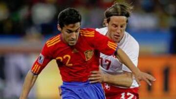 Navas sucede a Rafa Paz y Jiménez en la lista de mundialistas del Sevilla con España