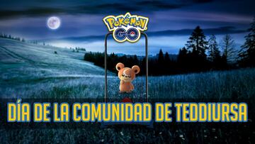 Día de la Comunidad de Teddiursa en Pokémon GO: horarios y cómo participar