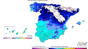 AEMET avisa de un ¡°desplome t¨¦rmico¡± en Espa?a por una DANA: las zonas m¨¢s afectadas