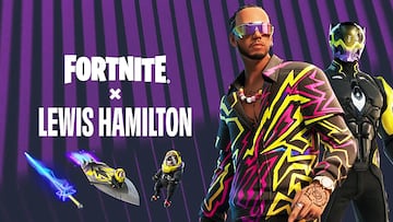 fortnite lewis hamilton nueva skin