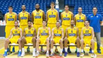 La plantilla del Maccabi 2015-16