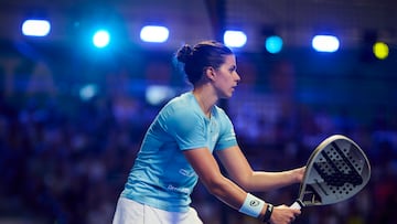 Delfi Brea, en las semifinales del Tarragona P1.