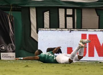 Deportivo Cali y Millonarios protagonizaron el regreso de la Liga Betplay tras el parón por la pandemia de COVID-19. El encuentro terminó en empate 1-1 y en la primera parte tuvo que ser suspendido por una Tormenta Eléctrica.